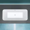 Mai & Mai freistehende Acryl-Badewanne Standbadewanne Weiß Produktbild-Vorschau 6