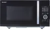 Sharp YC-QG234AE-B Mikrowelle & Grill 23L schwarz/silber Náhled obrázku produktu 10