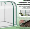 COSTWAY Mini serra 2in1, copertura in PE per letto Anteprima dell’immagine prodotto 7