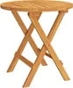 vidaXL Table de bistrot Ø46x47 cm bois massif acacia Voir les images du produit 1