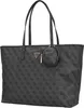 Guess ower Play 4G Logo Shopper Tasche in Coal für Damen – Produktbild-Vorschau 3