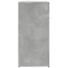vidaXL Příborník betonový šedý 79x38x80 cm materiál na bázi Náhled obrázku produktu 6