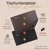 Platzset Kunstleder 6 Stück, Wendbares Tischset 45x30cm, Produktbild-Vorschau 2