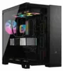 Corsair CC-9011283-WW, Midi Tower, PC, Aluminium, Czarny, Podgląd zdjęcia produktu 2