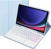INF Hellblaue Bluetooth Tastaturhülle mit Touchpad für Produktbild-Vorschau 1