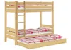 Etagenbett Kiefer-Massivholz 100x200 Stockbett teilbar Produktbild-Vorschau 9