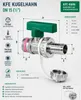 BADfabrik24 KFE-Kugelhahn DN15(1/2") selbstdicht. Produktbild-Vorschau 2