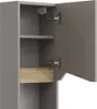 Vicco Badschrank Marelle, 30 x 67 cm mit Tür und offenem Produktbild-Vorschau 6