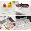 Spülbeckenmatte 2er-Pack, 31x26 cm, Gummi, weiß Productafbeelding-voorbeeld