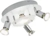 Plafoniere LED faretti 4xGU10 3000K Ø25cm 12W metallo Anteprima dell’immagine prodotto 5