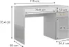 Schminktisch Vicco Adela Weiß 115 cm mit 3 Schubladen, Produktbild-Vorschau 7
