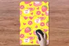 MuchoWow® Mauspad Mousepad Lebensmittel - Muster - Rosa Produktbild-Vorschau 3