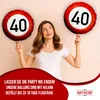 Happy Birthday 40 – 5-teiliges Partyset mit Tellern, Produktbild-Vorschau 3