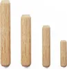 Holzdübel aus Buche - Riffeldübel Holz Dübel Holzstifte (Ø Produktbild-Vorschau 1