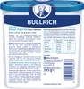 The back of a Bullrich Säure-Basen-Balance product container, showing nutritional information and usage instructions. Náhled obrázku produktu