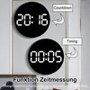 Digitale Wanduhr mit Fernbedienung, LED-Uhr mit 10-stufiger Produktbild-Vorschau 4