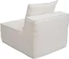 A view of a cream-colored armchair from the side and rear. Anteprima dell’immagine prodotto