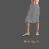 Kilt da sauna da uomo "Morbido"  Grigio  - 60x145 cm Taglia Anteprima dell’immagine prodotto 2