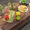 Rustykalna brązowa wyspa kuchenna, duży blat, solidna Podgląd zdjęcia produktu 6