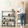 Relaxdays Pflanzenregal, 5 Ablagen, Pflanzenständer Blumen Produktbild-Vorschau 5