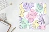 MuchoWow® Mauspad Mousepad Muster - Lebensmittel - Sommer Produktbild-Vorschau 5
