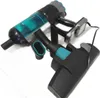 A handheld vacuum cleaner with accessories on a white background. Produktbild-Vorschau