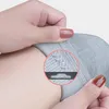 INF 2er-Pack Bambuskohle Warme Kniebandagen - Hellgrau - Produktbild-Vorschau 2