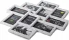 Verk 01453 cadre photo pour 10 photos 54 x 49 cm blanc Voir les images du produit 3