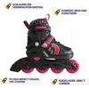 Best Sporting Inliner Girl 38-41 pink/schwarz; 30172 Produktbild-Vorschau 3