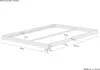 Niederflurbett Studentenbett Teenagerbett 140x200 Buche Produktbild-Vorschau 6