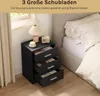 WOLTU Nachttisch 2er Set, Nachtschrank mit 3 Schubladen, Produktbild-Vorschau 7