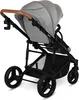A close-up view of a gray baby stroller. Anteprima dell’immagine prodotto