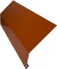 Traufblech 2 m lang aus Aluminium rot RAL 8004- Zuschnitt Produktbild-Vorschau 1