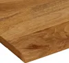 vidaXL Plateau de table avec bord d'arbre 100x80x2,5 cm Voir les images du produit 5