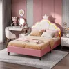 UnboxG Kinderbett Polsterbett 140×200 cm mit Lattenrost, Produktbild-Vorschau 8
