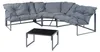 Loungeset 'Karg', inclusief bank, salontafel en kussens, in Productafbeelding-voorbeeld 2