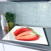 Spritzschutz Herdabdeckplatte Schneidebrett aus Glas Produktbild-Vorschau 2