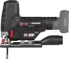 A cordless jigsaw with a battery pack attached, shown from a side view against a white background. Produktbild-Vorschau