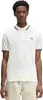 Fred Perry Twin Tipped Polo Weiß Produktbild-Vorschau 10