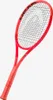 A red tennis racket is shown against a white background. Podgląd zdjęcia produktu
