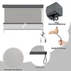 Diagrams and close-ups illustrating the features of a retractable awning. Náhled obrázku produktu