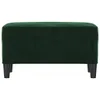 vidaXL Banc vert foncé 70x35x41 cm velours Voir les images du produit 3
