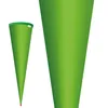 Schultüten-Rohling zum Basteln grün - 70 cm rund - mit Produktbild-Vorschau 3