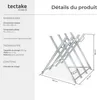 Chevalet de sciage pliant 4 tréteaux - gris Voir les images du produit 6