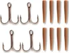 Quantum Mr Pike Rigging Kit - 4 Drillinge & 8 Sleeves, Produktbild-Vorschau 1