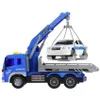 Camion Dépanneuse avec grue Voiture de police Voir les images du produit 13