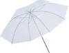 50 cm/20 Zoll Fotografie Lichtreflektor Regenschirm Weiss Produktbild-Vorschau 1