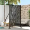 Outsunny Gartensichtschutz mit Ständer, 122 x 198cm Produktbild-Vorschau 7