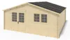 Casetta da giardino in legno con veranda e tettoia - 48m2 - Anteprima dell’immagine prodotto 8