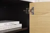 SalesFever Highboard | 4 Türen, 1 offenes Fach | MDF Eiche Produktbild-Vorschau 9